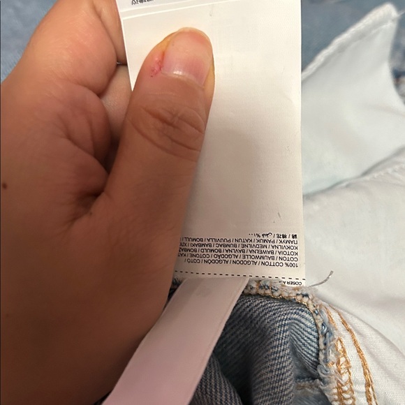 MANGO HIGH-WAISTED WIDE-LEG JEANS SIZE 6 - Picture 5 of 7